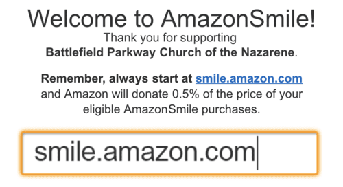 Welcome to AmazonSmile graphics